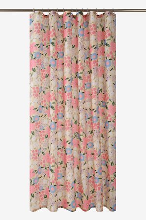 Jotex - Flower Dusjforheng Multi gul - SUMMER - Kjøp Dusjforheng hos Jotex