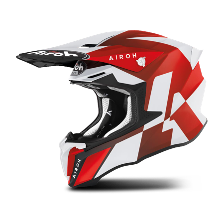 Casco Cross Airoh Twist 2.0 Lift Rosso XL