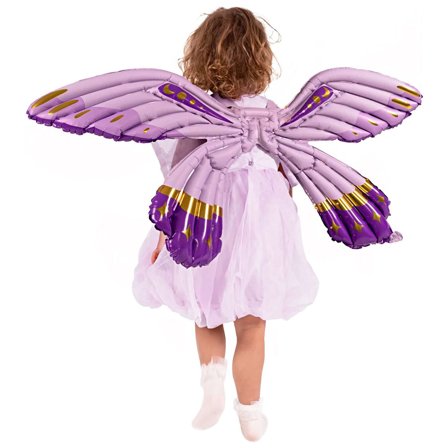 Fjärilsvingar Uppblåsbara Lila