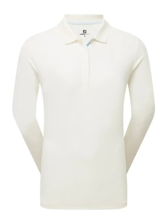 FootJoy Ts L/S Shirt - White - XL