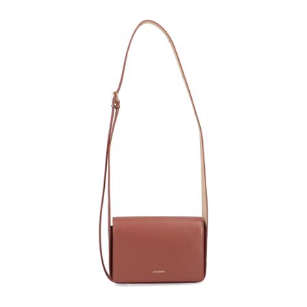 Jil Sander, Shoulder Bags Bruin, Dames, Maat:ONE Size