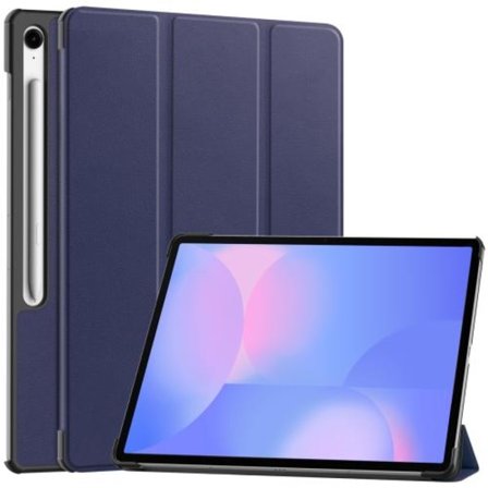 Samsung Galaxy Tab S10 FE+ Skal Custer Pure Color 3-Faldig Smart Läderfodral