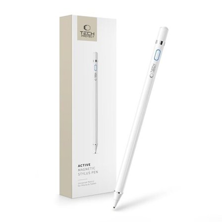 Tech-Protect Active Stylus Active - Valkoinen