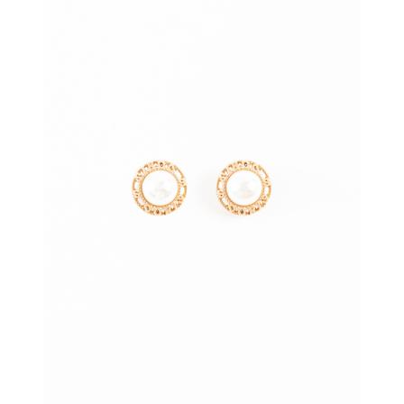 Doris S Earrings Gul, Dame Øreringe, Størrelse: ONE Size