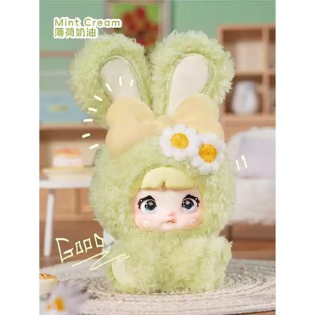 Autentisk Nommi Sweet Heart Kanin Plys Dukke - Sød kælen gave til piger, trendy Blind Box Legetøj