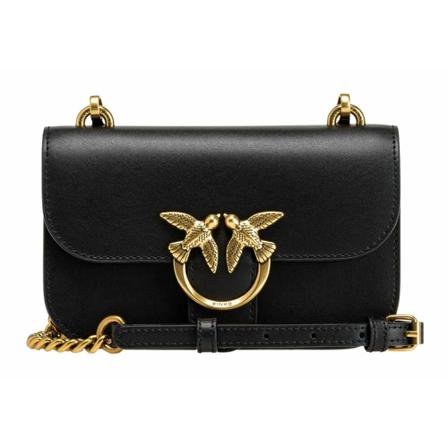 Pinko, Cross Body Bags Czarny, Kobieta, Rozmiar: ONE Size