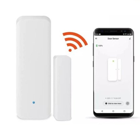 Tuya WiFi Vindu Dør Sensor Dør Åpen Lukket Magnetisk Detektor Hjem Sikkerhet Beskyttelse
