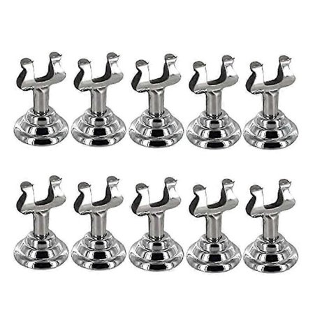 Mini Menyskiltstativ Pakke med Bordkort til Bryllup, Bordnummerholdere til Restauranter, Caféer og Konditorier