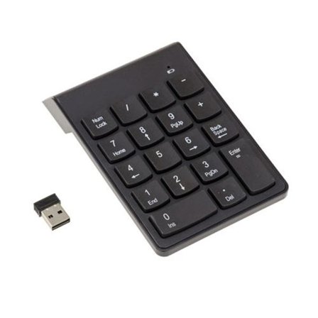 TRÅDLÖST USB Numeriskt Tangentbord 18 Tangenter