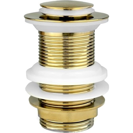 1x Udskiftningsprop til vask, Click Clack, Guld