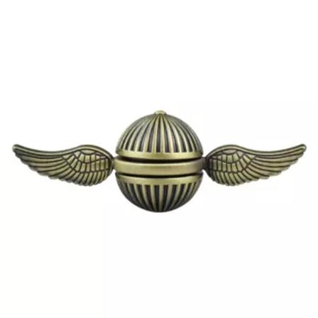 Metallipallo Fidget Spinner Sensory Uutuus Käsin Sormen Pyörivä Lelu Stressi Ahdistus Lievitys Joulu Mini Lahja[HK] Bronzed