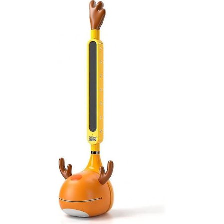 Wudaizhi Otamatone Japanskt elektroniskt musikinstrument Bärbar synthesizer Roliga magiska ljudleksaker Present till barn Vuxna orange