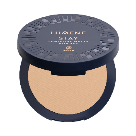 Lumene Stay Luminous Matte Powder Puder Dam Beige 10 G