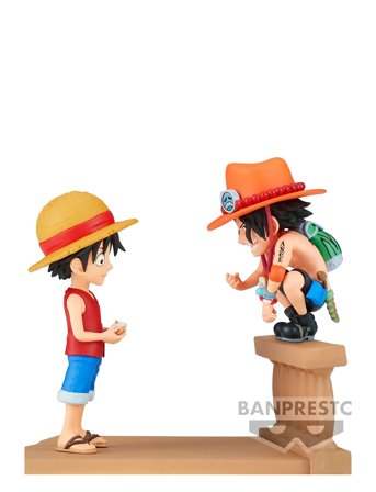 Banpresto | Banpresto One Piece Monkey.d.luffy & Portgas.d.ace | ONE SIZE