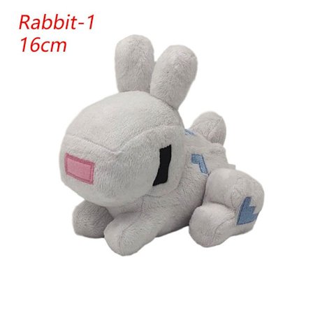 Minecraft Legetøj Spil Dukke KANIN 1-16CM KANIN 1-16CM