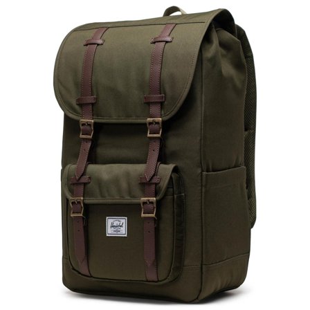 Herschel Little America Backpack Zielony dla mężczyzn - Plecaki