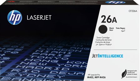 HP 26A svart original LaserJet-tonerkassett, 889296154761