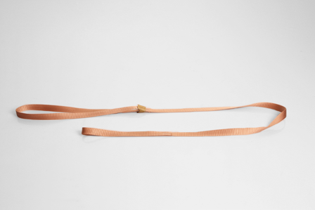 HPP UK Utstillingsbånd med Klype, Beige - 9mm