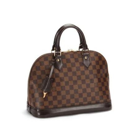 Louis Vuitton Vintage, Pre-owned Canvas louis-vuitton-bags Bruin, unisex, Maat:ONE Size