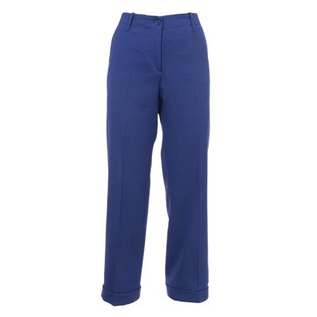 Etro, Wool Pants Blauw, Dames, Maat:M,wol