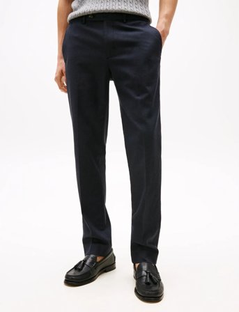 Tommy Hilfiger Dc Denton Oxford Pants - Navy - 38 x 34