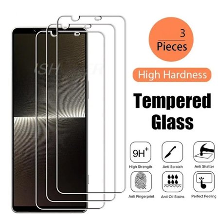 3 st Härdat Glas för Sony Xperia 1 IV 6,5" Skärmskyddsskydd Telefonfodral Film