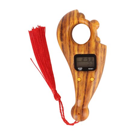 Digital Perleteller Reset Funksjon Auto Av Rød Frynse Bærbar Kompakt Digital Tasbih for Bønn Islamsk Muslim Type 2