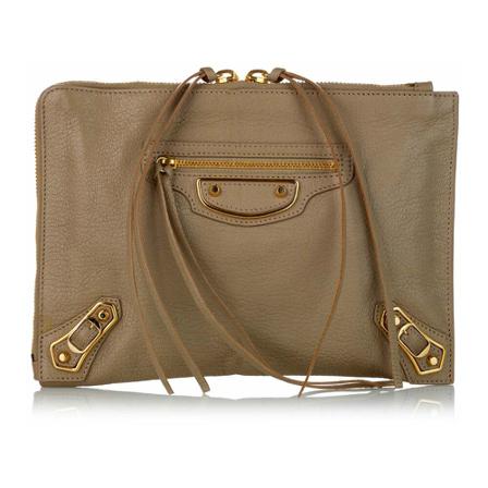 Balenciaga, Clutches Bruin, Dames, Maat:ONE Size