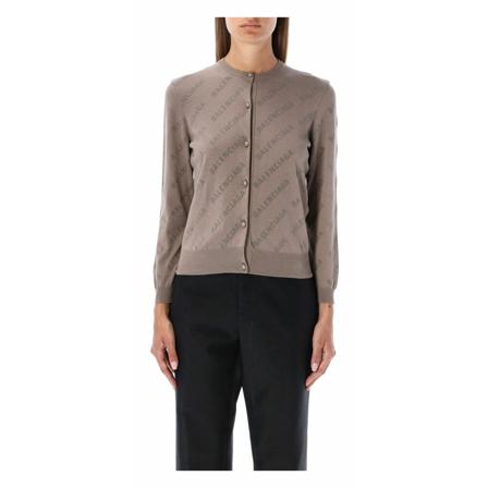 Balenciaga, Knitwear Beige, Dames, Maat:L