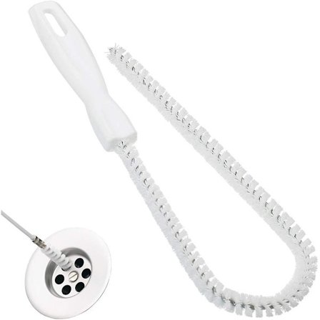 Böjbar rengöringsborste flexibel avloppsrengöringsborste 45 cm