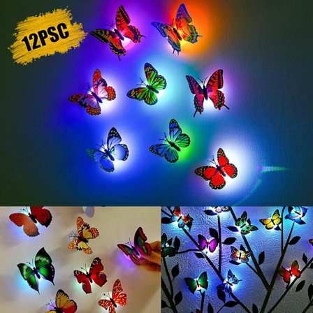 Wall Decoration Butterfly Night Light