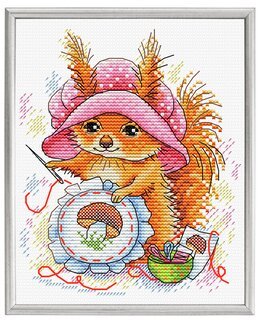 Broderikit Tavla Kärlek för broderi - M.P Studia