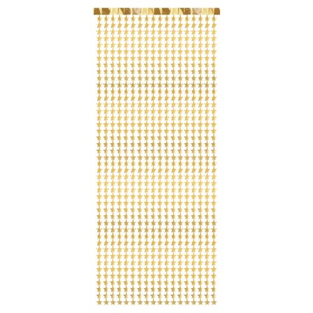 Draperi Stjärnor Guld