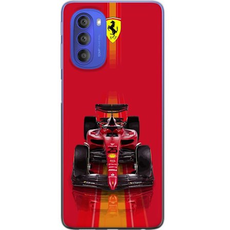 Yhteensopiva Puhelinkuori Motorola Motorola Moto G51 5G Ferrari Formula 1 -auto ikonisessa punaisessa muotoilussa urheilullisella tarkkuudella
