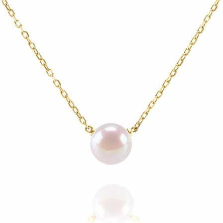 2 sarjaa AAA+ makeanveden viljelty helminauha riipus – kulta