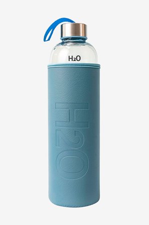 Hermia - Glas Flaska Sandrine - Blå - Kannor & karaffer - Från Homeroom