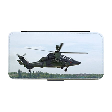 Eurocopter Tiger Attackhelikopter Samsung Galaxy A55 5G Flip Mobilfodral