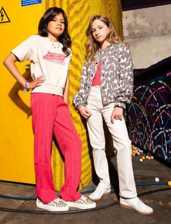 Indian Blue Jeans 2100 Flared Fit Jeans - Cream - 128