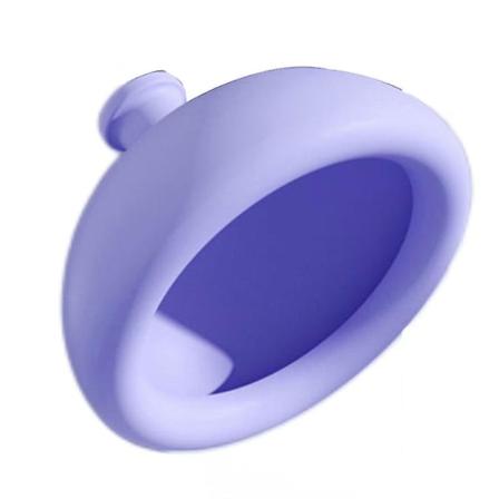 Myke silikon håndkopper trykk trommemassasje hånd spyttekoppe slimfjerner