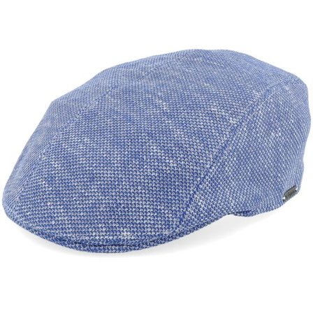 Wigéns - Blå flatcap Keps - Ivy Modern Cap Blue Flat Cap @ Hatstore