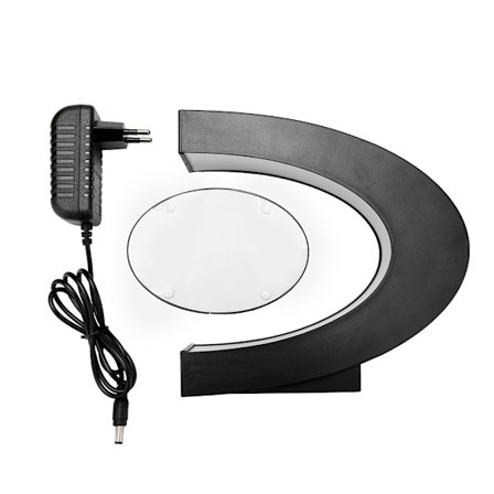 C-muotoinen magneettinen leijuva valokuvakehys Koti Toimisto Sisustus Lahja (EU-pistoke)