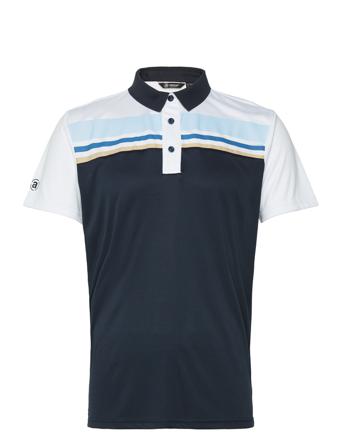 Mens Tumble Polo Polos Short-sleeved Multi/mønstret Abacus