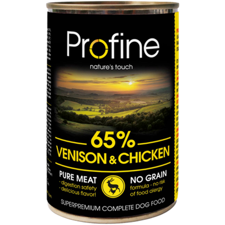 Profine - Våtfôrbokser til hund 65 % vilt og kylling 400 g - Hund - Hundefôr & hundemat - Våtfôr & våtmat - ZOO.no