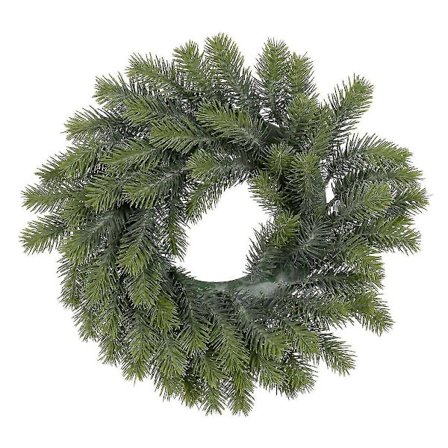 Adventskrans Grön PVC 37 x 37 cm