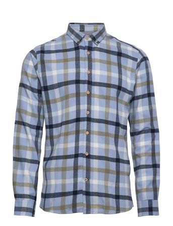 Dean Check Gr.40 Skjorte Casual Multi/mønstret Kronstadt