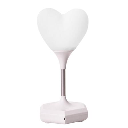 Nattljus Usb Heart Shape Bordsljus Justerbar Dekoration