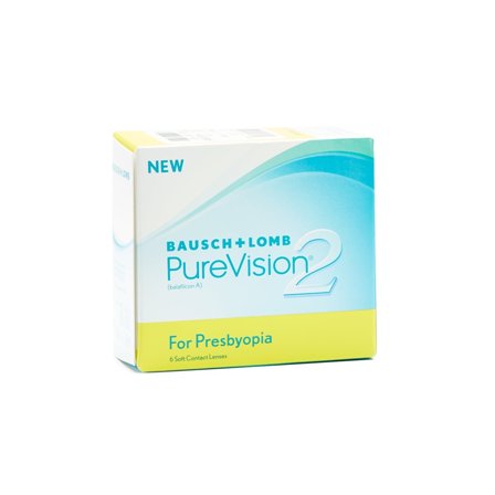 PureVision 2 for Presbyopia - 6 stk/pk - Månedslinser