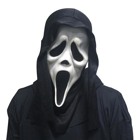 Screamer Maske Halloween Kostume Tilbehør Horror Cosplay Lot