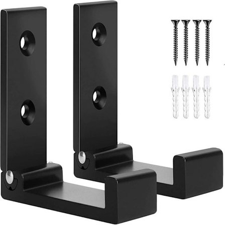 2 stk Foldbare Kroker for å Henge Kapp & Vesker & Hatt & Nøkkel Veggmonterte Tunge Aluminiumlegering Foldbare Kappkroker