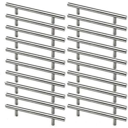 /EA/20 x Rustfrie kjøkkenhåndtak 128 mm hullavstand,